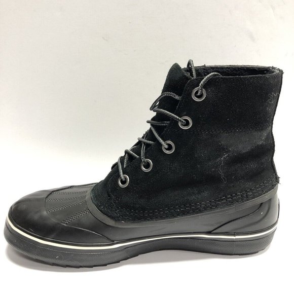 Sorel Men’s Cheyanne Metro Lace Waterproof Boots Black, Size 10 M - Picture 2 of 7